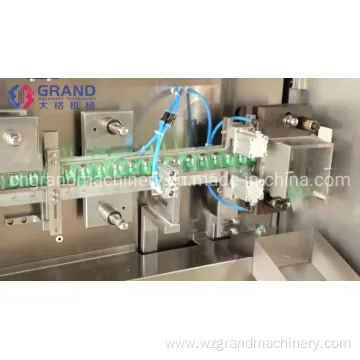 Automatic Plastic Ampoule Bottle Forming and Sealing Olive Oil Ampoule Filling Machine Food Industry Ggs-240